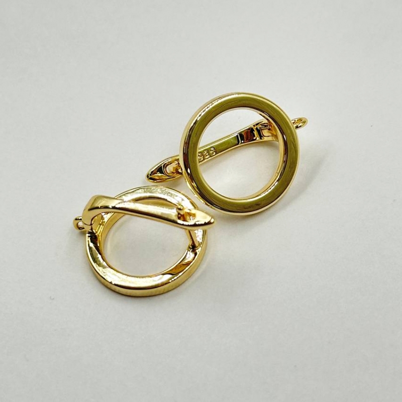 Швензы размер 15,6мм цвет золото
